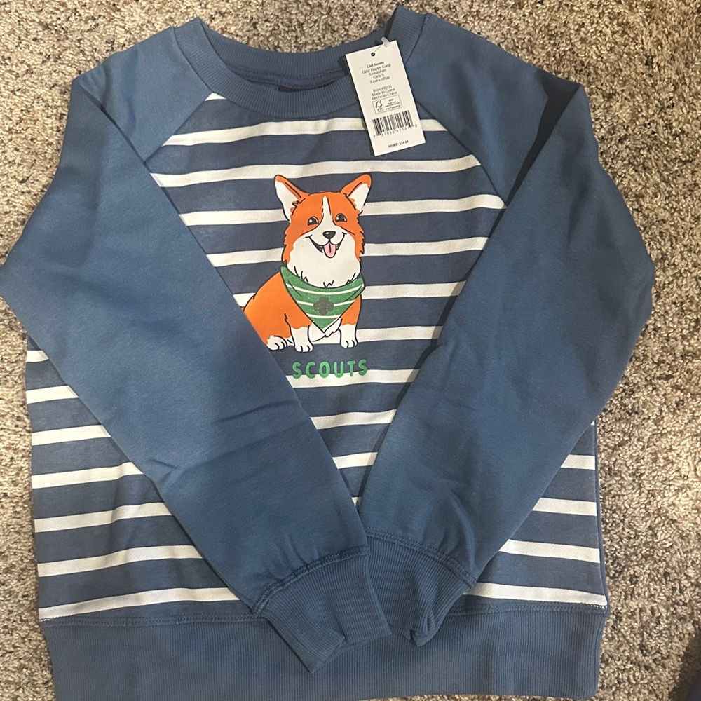 Girl Scout Dog Sweatshirt